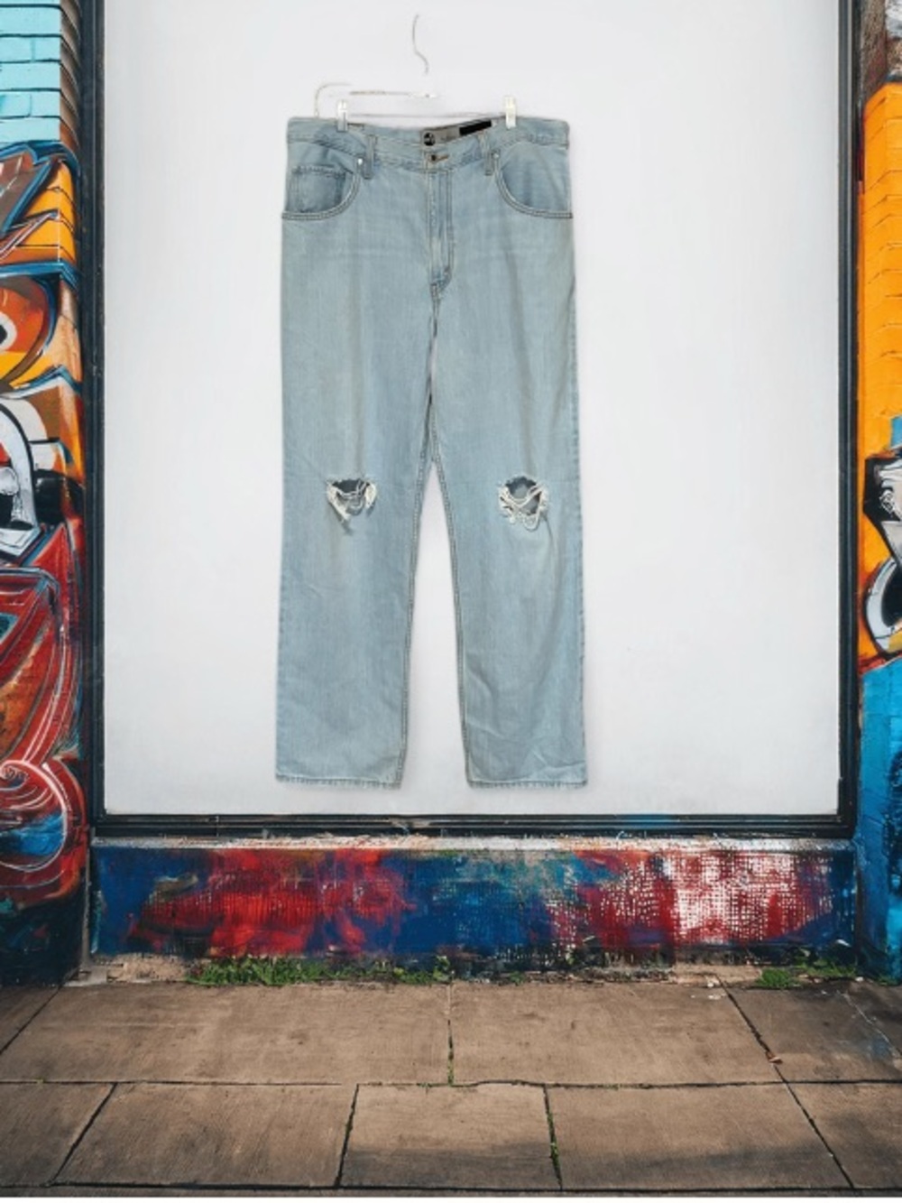Levi’s Silver Tab ‘94 Baggy Light Wash Denim Jeans SIZE 32